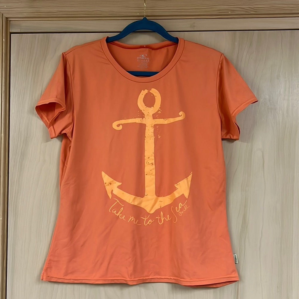 Orange Anchor O’Neill Rash-guard